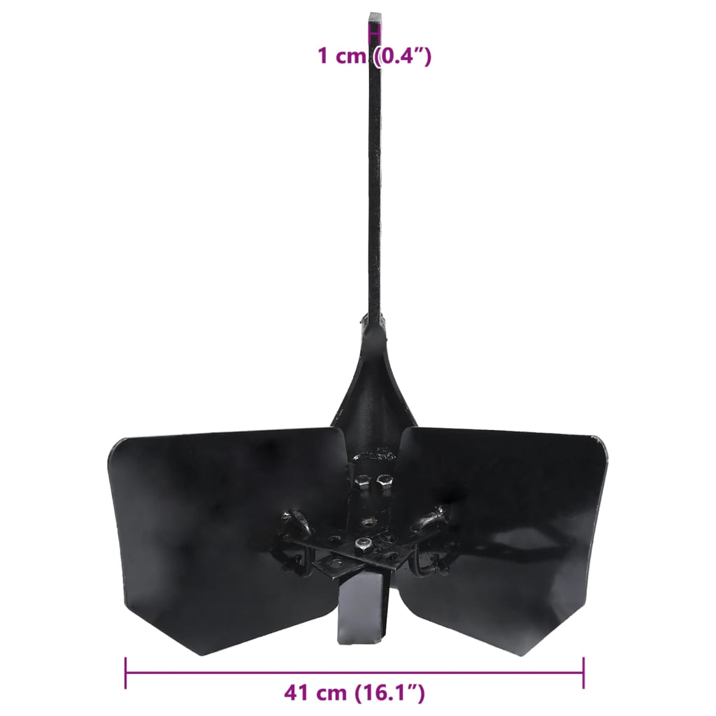 Accessorio per Aratro a Timone Nero in Metallo | homemem39