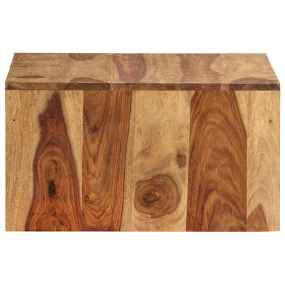 Tavolini Impilabili 2 pz in Legno Massello di Acacia