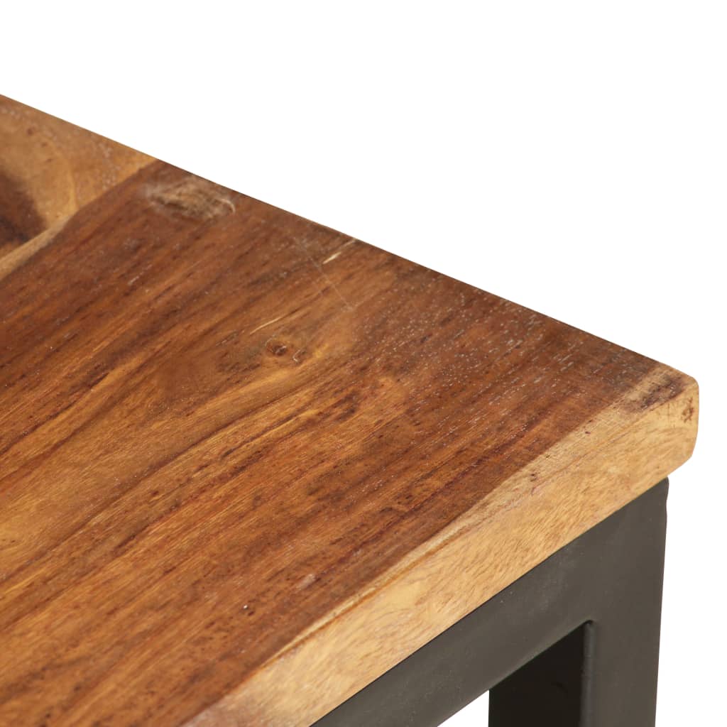 Tavolini Impilabili 2 pz in Legno Massello di Acacia | homemem39