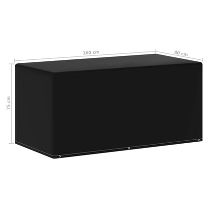 Copertura per Mobili da Giardino con 6 Occhielli 160x80x75 cm | homemem39