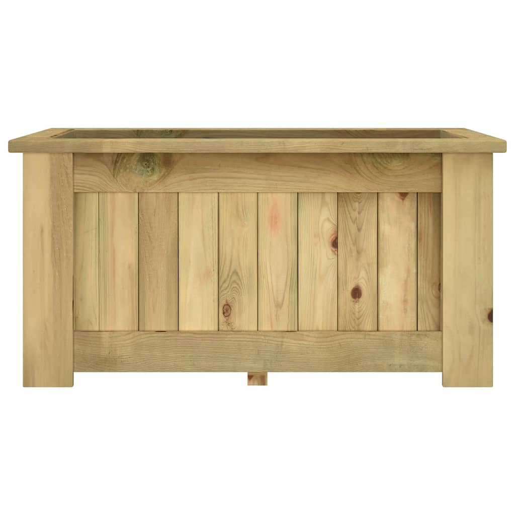 Fioriera Rialzata 100x50x50 cm in Legno di Pino Impregnato | homemem39