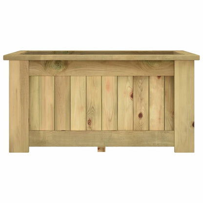 Fioriera Rialzata 100x50x50 cm in Legno di Pino Impregnato | homemem39