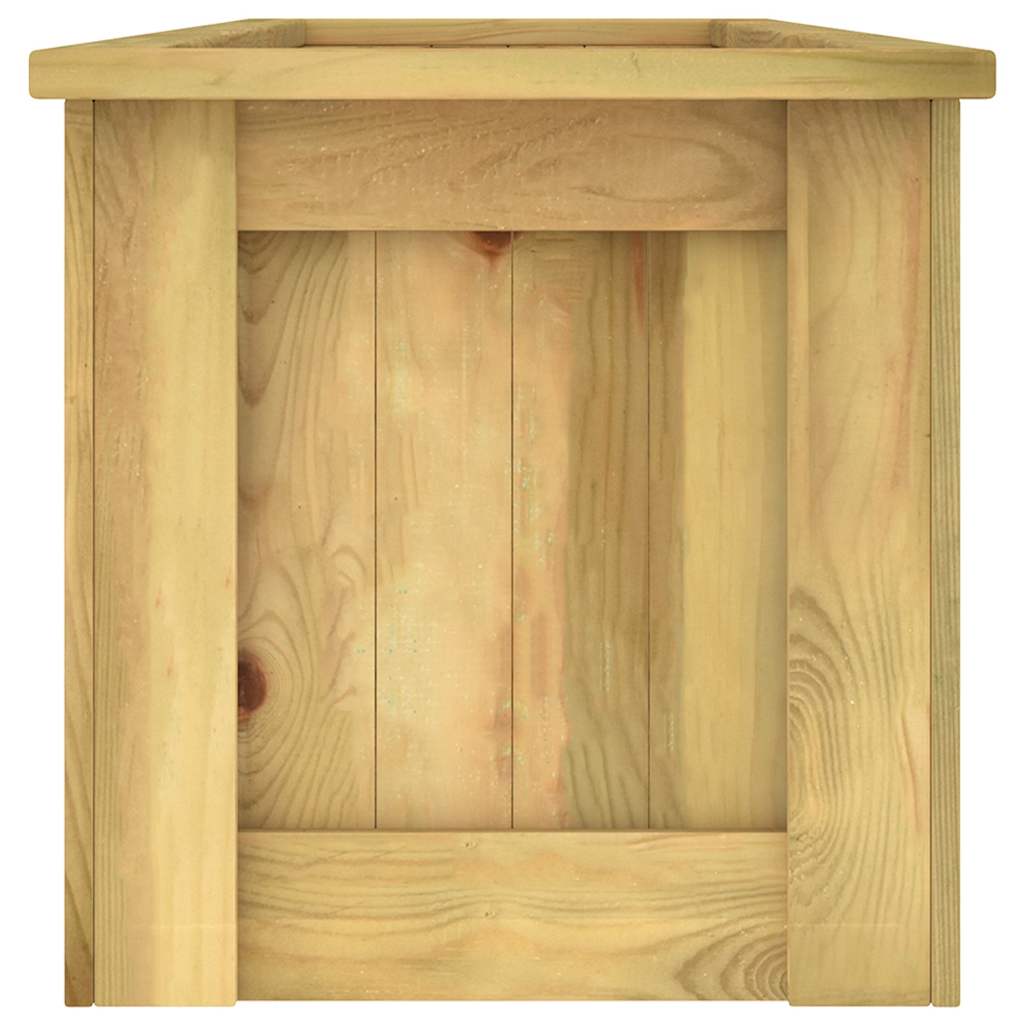 Fioriera Rialzata 291x50x50 cm in Legno di Pino Impregnato