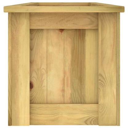 Fioriera Rialzata 291x50x50 cm in Legno di Pino Impregnato