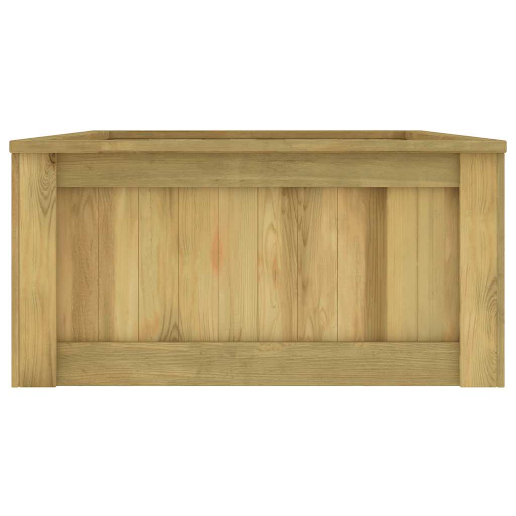 Fioriera Rialzata 196x100x50 cm in Legno di Pino Impregnato