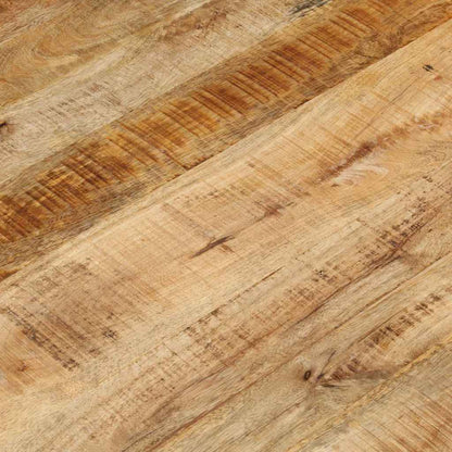 Tavolino da Salotto 68x68x35 cm in Legno Massello di Mango