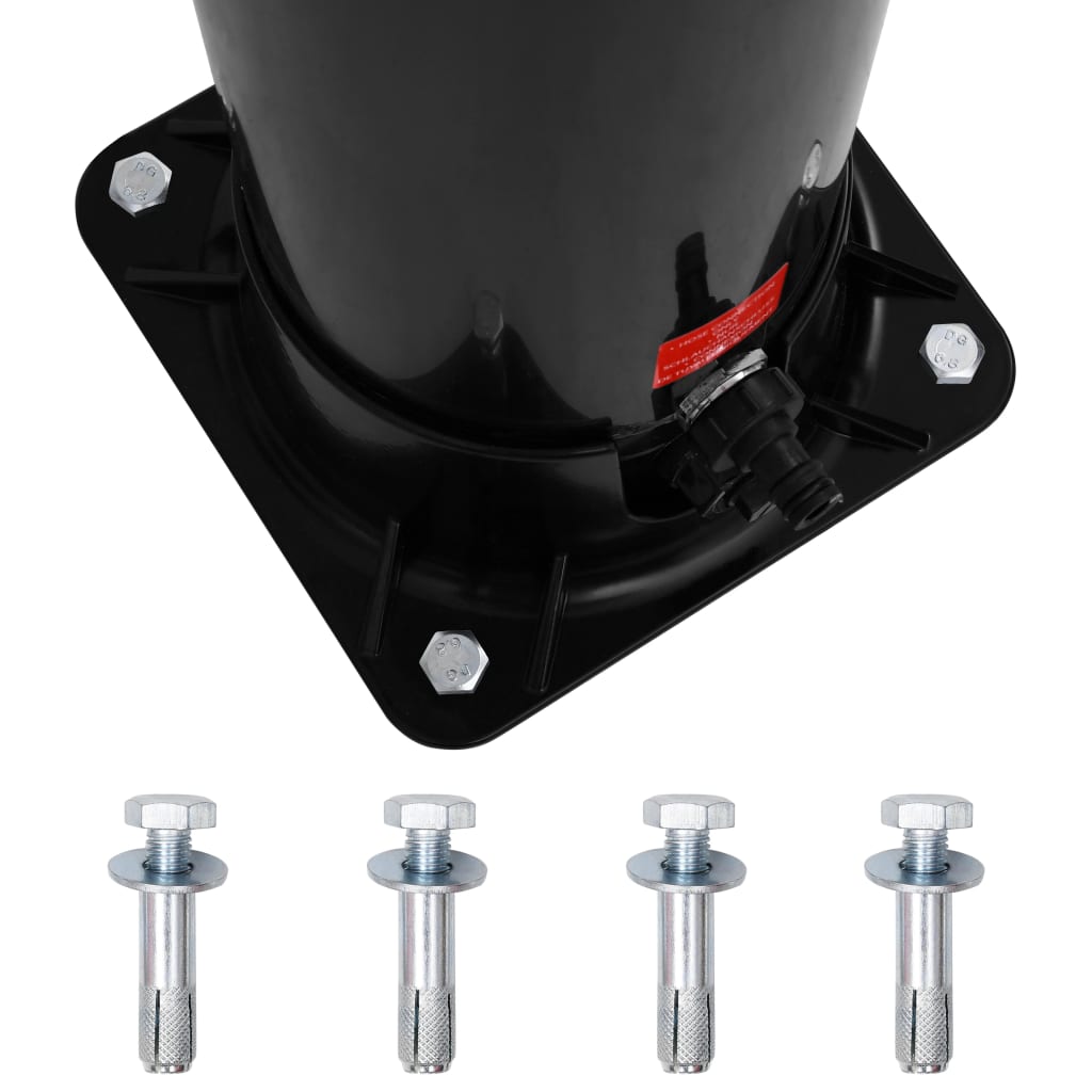 Outdoor Doccia Solare da Giardino con Soffione e Rubinetto 40 L - homemem39