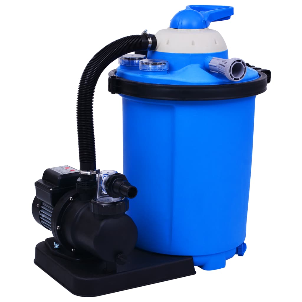 Pompa con Filtro a Sabbia con Timer 550 W 50 L | homemem39