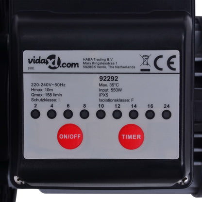 Pompa con Filtro a Sabbia con Timer 550 W 50 L | homemem39