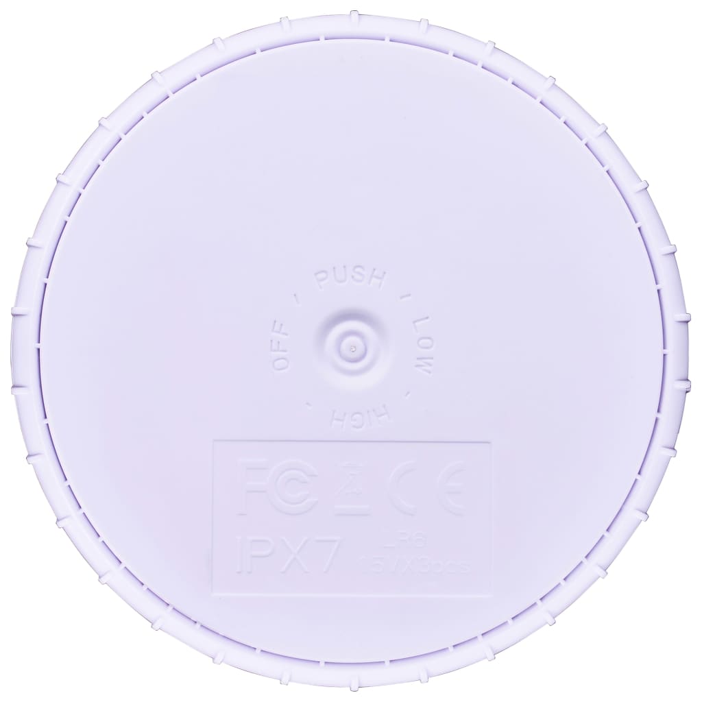 Luce LED Piscina Galleggiante Subacquea con Telecomando Bianca - homemem39