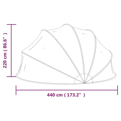 Cupola per Piscina 440x220 cm | homemem39