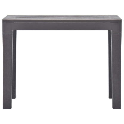 Panchine da Giardino 2 pz Mocca in Plastica - homemem39