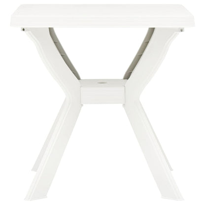 Tavolo da Bistrot Bianco 70x70x72 cm in Plastica | homemem39