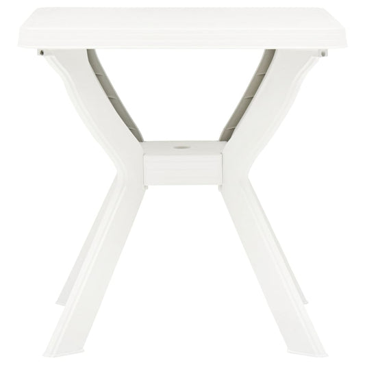 Tavolo da Bistrot Bianco 70x70x72 cm in Plastica | homemem39