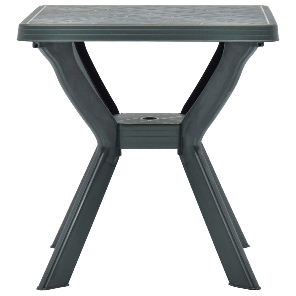 Tavolo da Bistrot Verde 70x70x72 cm in Plastica | homemem39