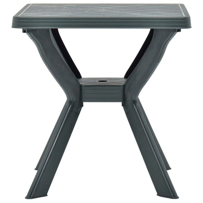Tavolo da Bistrot Verde 70x70x72 cm in Plastica | homemem39