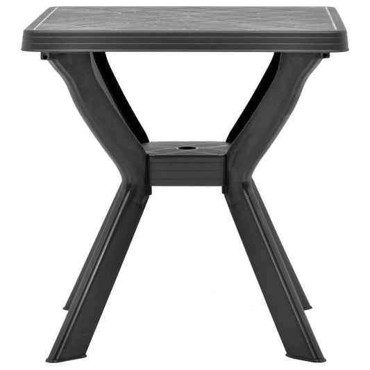Tavolo da Bistrot Antracite 70x70x72 cm in Plastica | homemem39