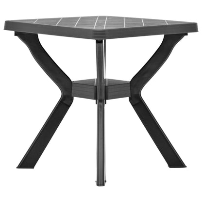 Tavolo da Bistrot Antracite 70x70x72 cm in Plastica | homemem39