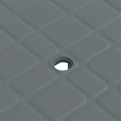 Tavolo da Giardino Verde 80x75x72 cm in Plastica