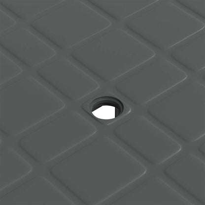 Tavolo da Giardino Antracite 80x75x72 cm in Plastica