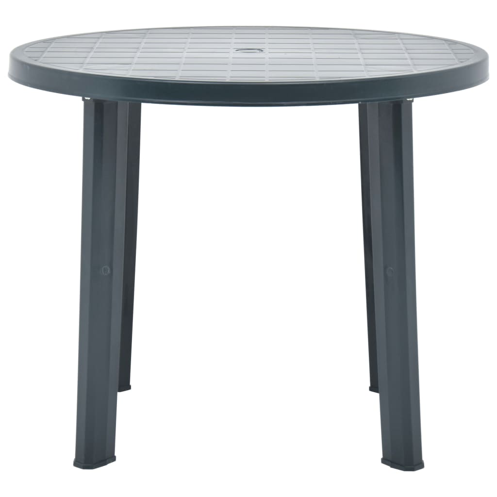 Tavolo da Giardino Verde 89 cm in Plastica | homemem39