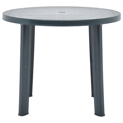 Tavolo da Giardino Verde 89 cm in Plastica | homemem39
