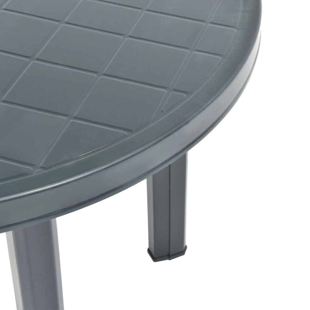 Tavolo da Giardino Verde 89 cm in Plastica | homemem39