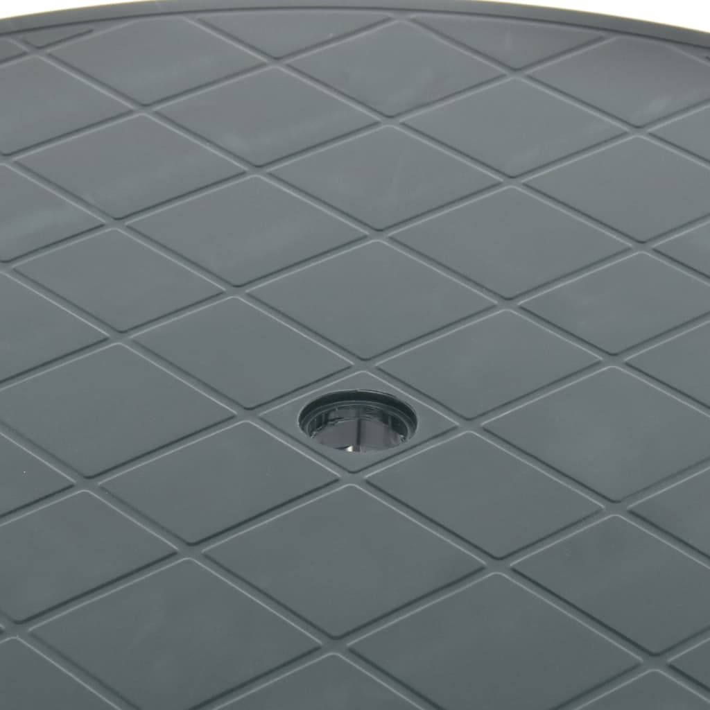 Tavolo da Giardino Verde 89 cm in Plastica | homemem39
