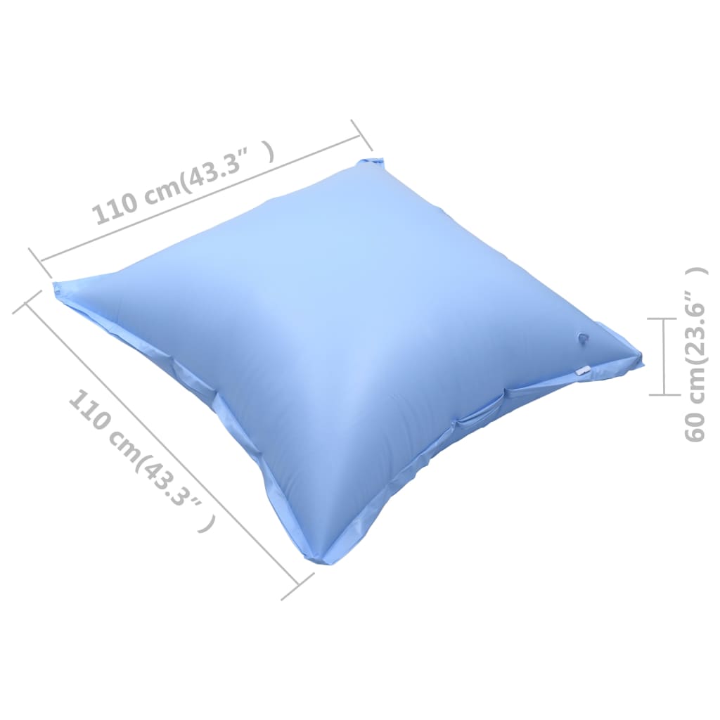 Cuscini Gonfiabili Invernali per Copripiscina 4 pz in PVC | homemem39