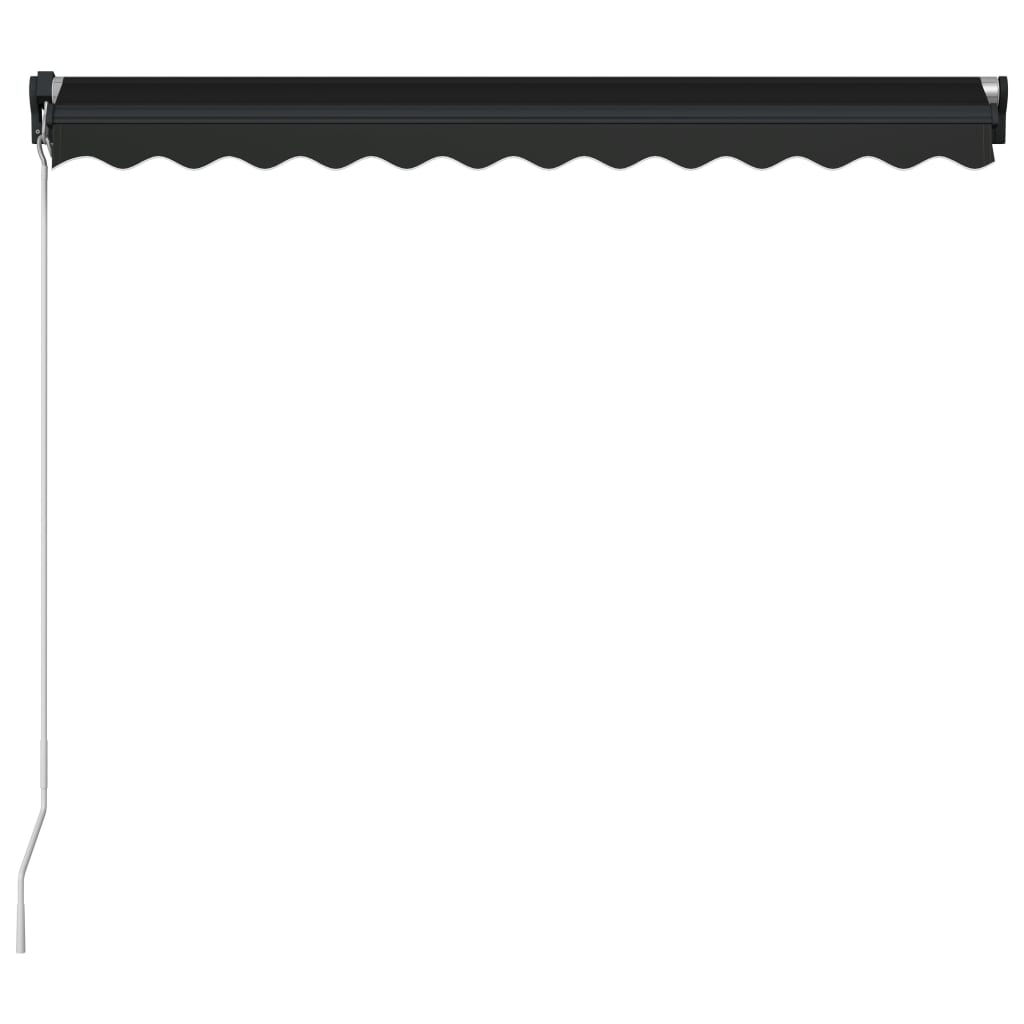 Tenda da Sole Retrattile Manuale 300x250 cm Antracite | homemem39