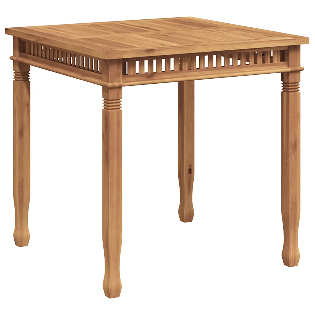 Tavolo da Pranzo per Giardino 80x80x80 cm in Massello di Teak