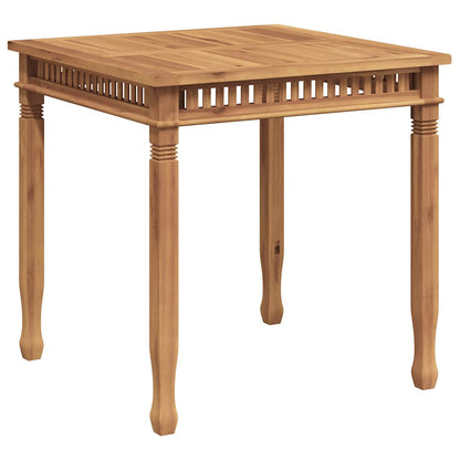 Tavolo da Pranzo per Giardino 80x80x80 cm in Massello di Teak