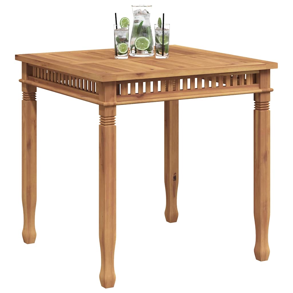 Tavolo da Pranzo per Giardino 80x80x80 cm in Massello di Teak