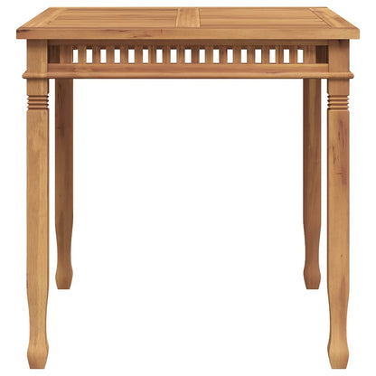 Tavolo da Pranzo per Giardino 80x80x80 cm in Massello di Teak | homemem39