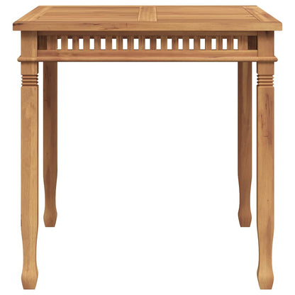 Tavolo da Pranzo per Giardino 80x80x80 cm in Massello di Teak