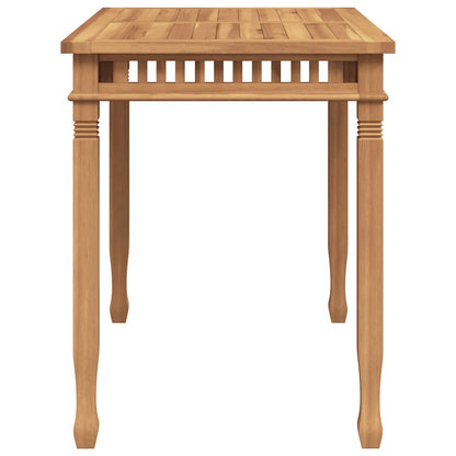 Tavolo da Pranzo per Giardino 120x65x80 cm in Massello di Teak