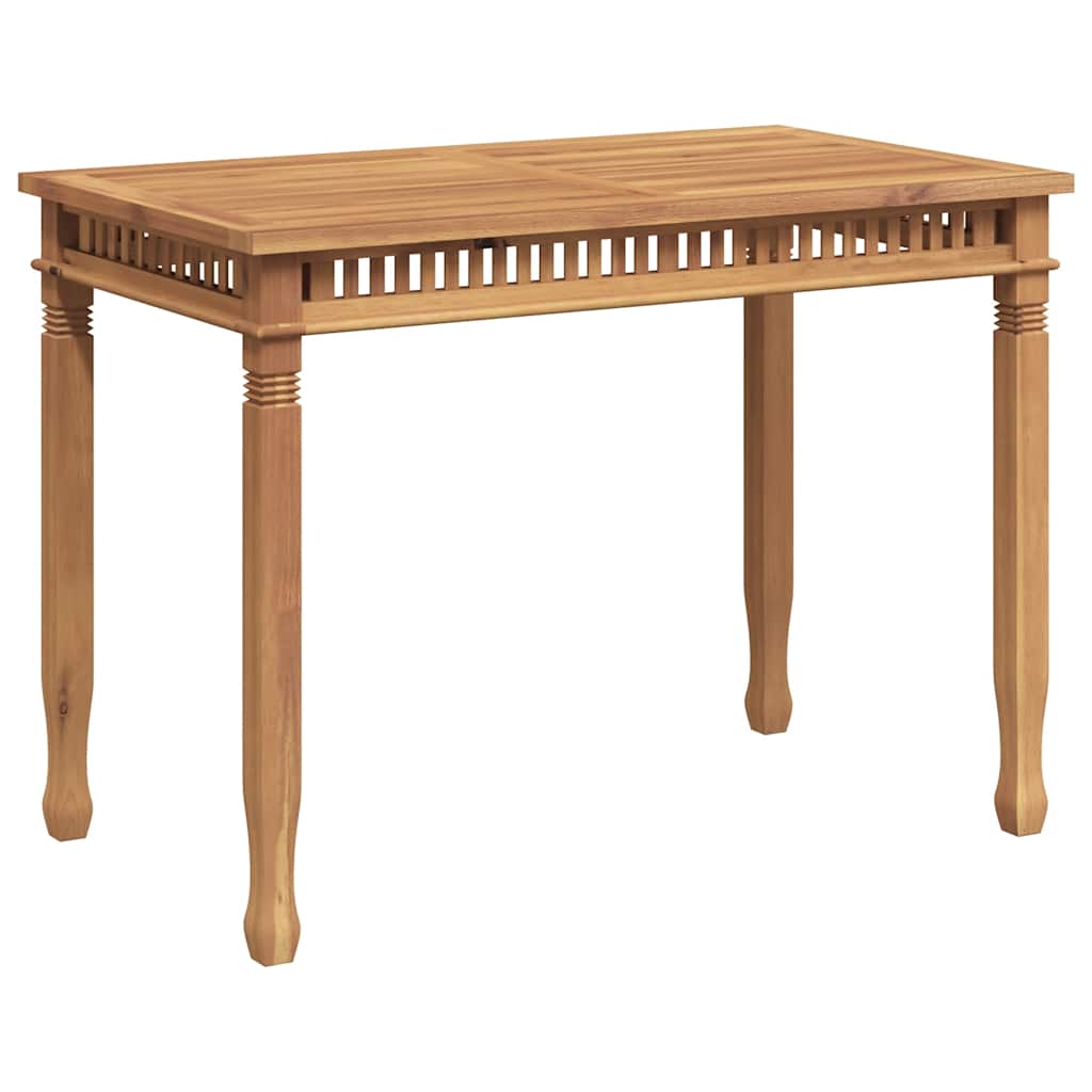 Tavolo da Pranzo per Giardino 120x65x80 cm in Massello di Teak | homemem39