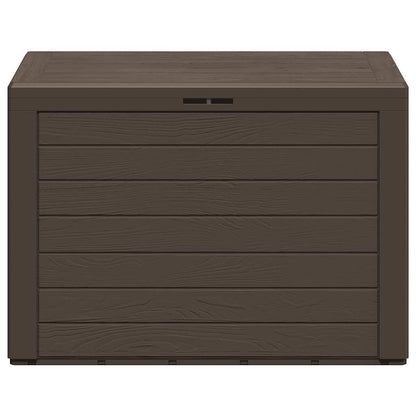Baule da Giardino Marrone 78x44x55 cm - homemem39