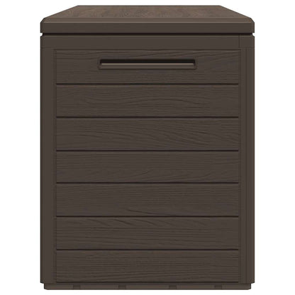 Baule da Giardino Marrone 116x44x55 cm - homemem39