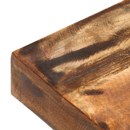 Panca 110 cm in Legno Massello di Recupero e Acciaio | homemem39