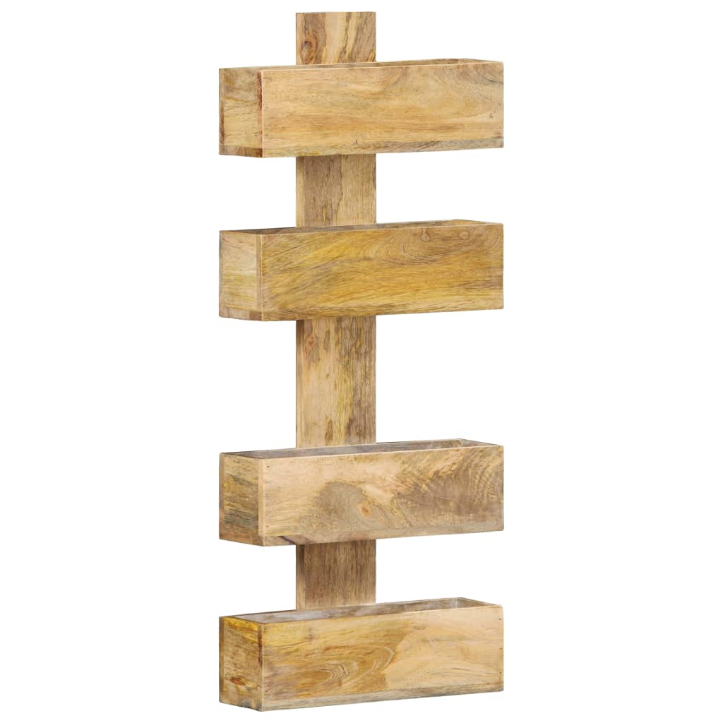Portariviste a Parete 30x11x72 cm in Legno Massello di Mango | homemem39
