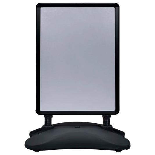 Piedistallo per Poster A1 Base ad Acqua Nero Lega di Alluminio - homemem39