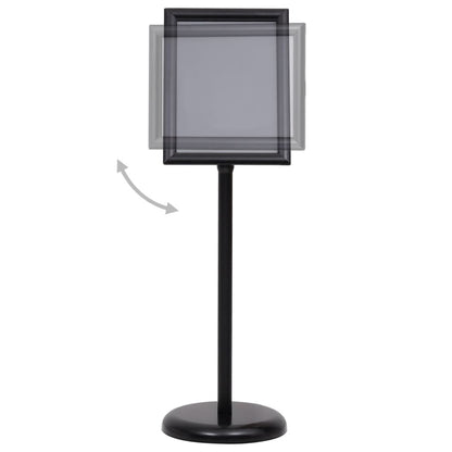 Piedistallo per Poster A4 Nero in Lega di Alluminio - homemem39