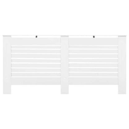 Coperture per Radiatori 2 pz Bianche 172x19x81,5 cm in MDF
