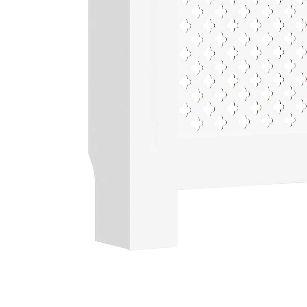 Coperture per Radiatori 2 pz Bianche 172x19x81,5 cm in MDF