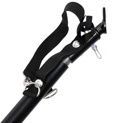 Rimorchio da Bici per Animali Carrello Jogging 2in1 Blu e Nero - homemem39