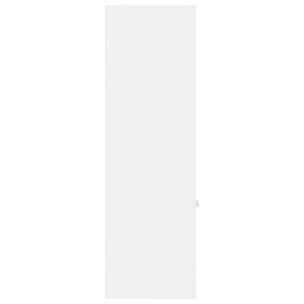 Libreria Bianca 98x30x98 cm in Legno Multistrato