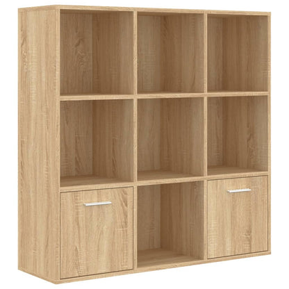 Libreria Rovere Sonoma 98x30x98 cm in Legno Multistrato | homemem39