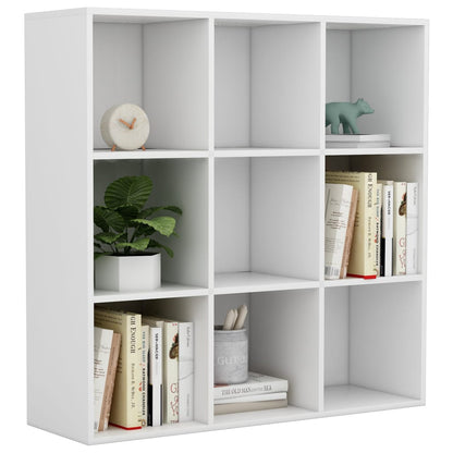 Libreria Bianca 98x29x97,5 cm in Legno Multistrato | homemem39