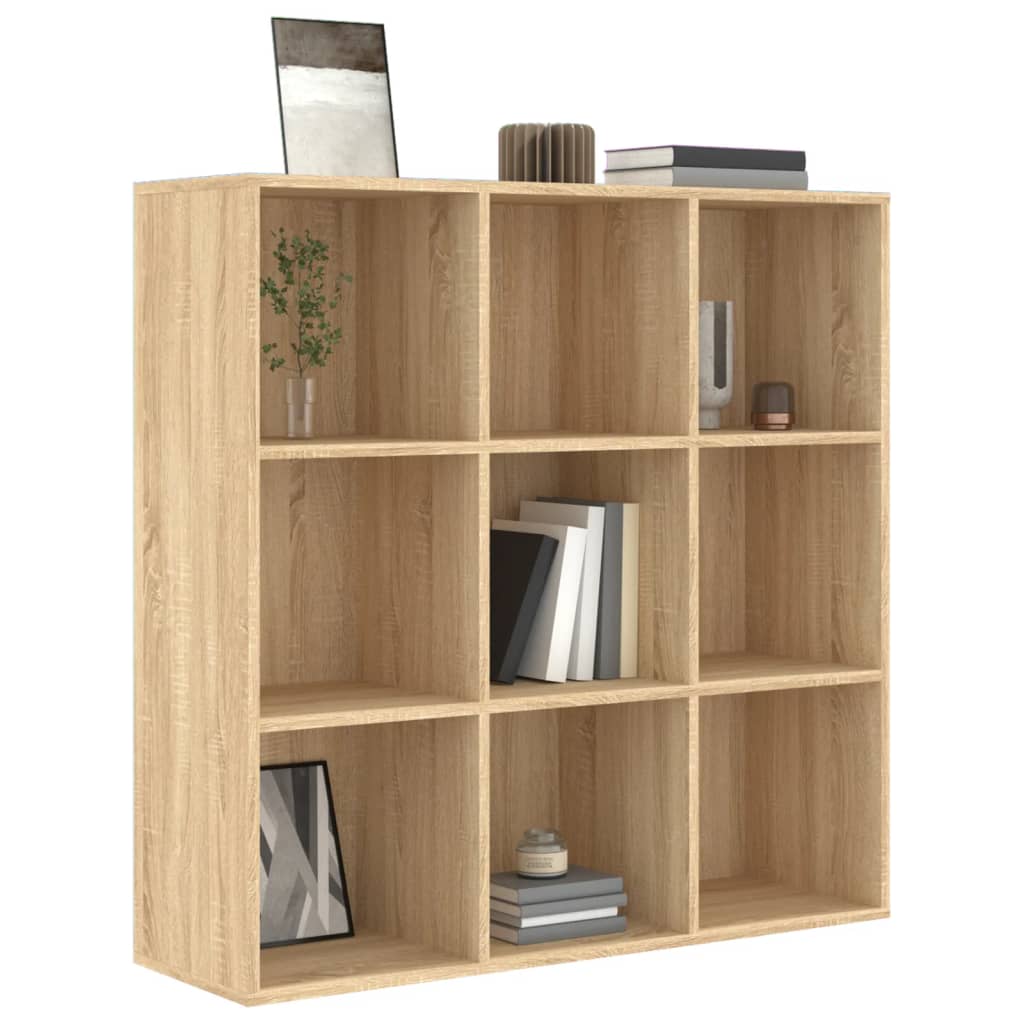 Libreria Rovere Sonoma 98x29x97,5 cm in Legno Multistrato | homemem39